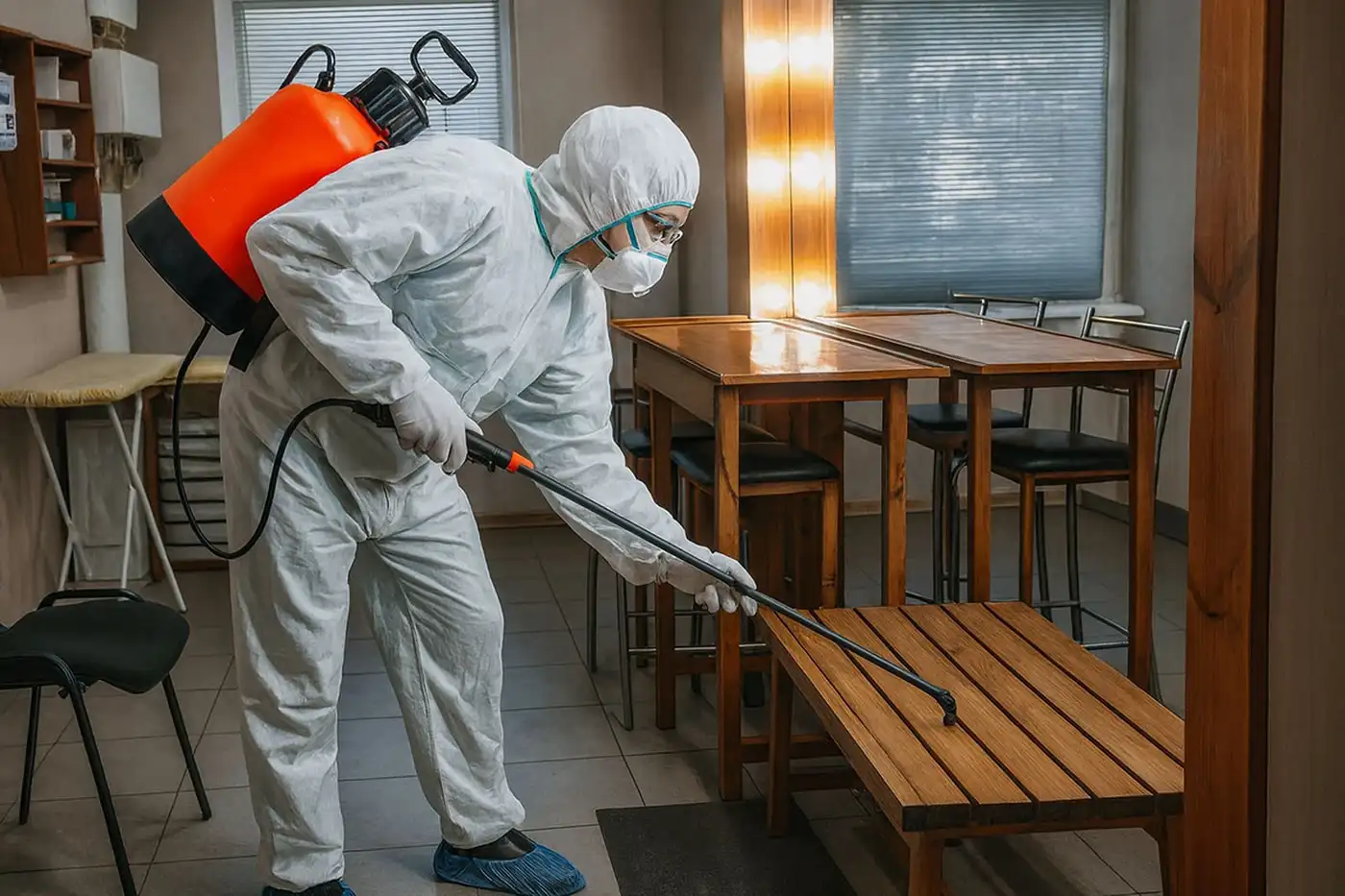 Глибоке прибирання та дезінфекція