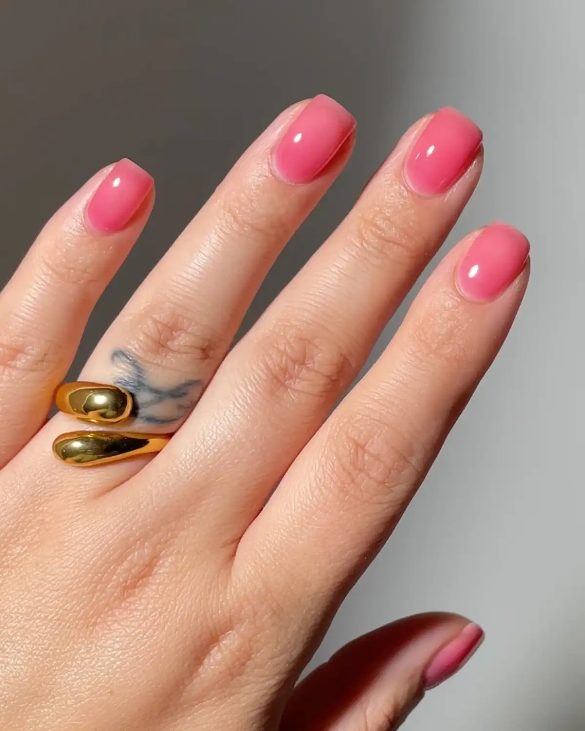 jelly pink nails 1