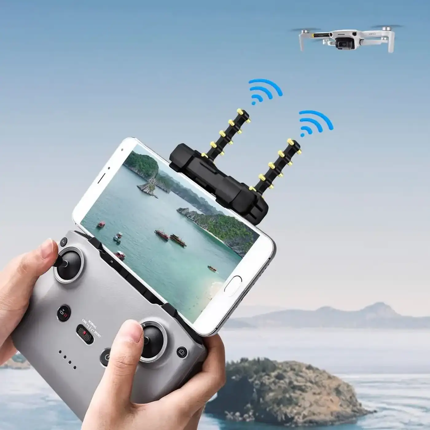 Мачты для антенн усилителей сигнала: как пилот Mavic может летать дальше