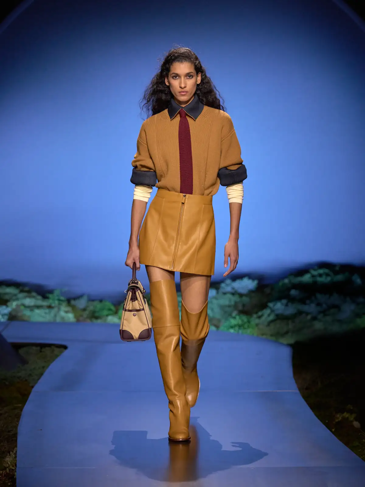 Таємнича елегантність у колекції Hermès зими 2026 11 Таємнича елегантність у колекції Hermès зими 2026