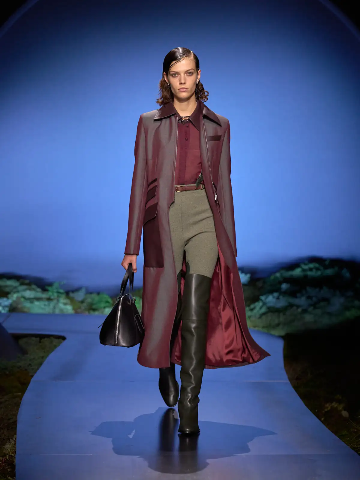 Таємнича елегантність у колекції Hermès зими 2026 6 Таємнича елегантність у колекції Hermès зими 2026