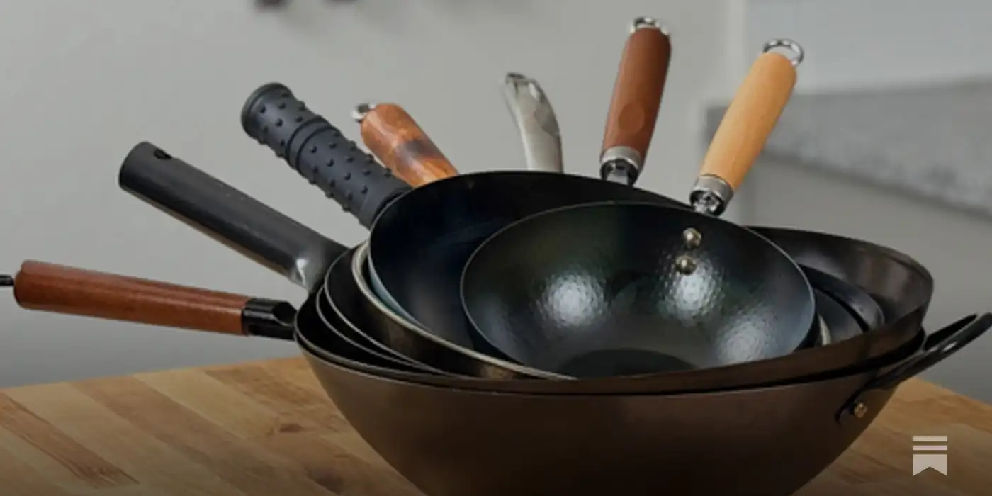 Які типи сковорідок Wok існують?