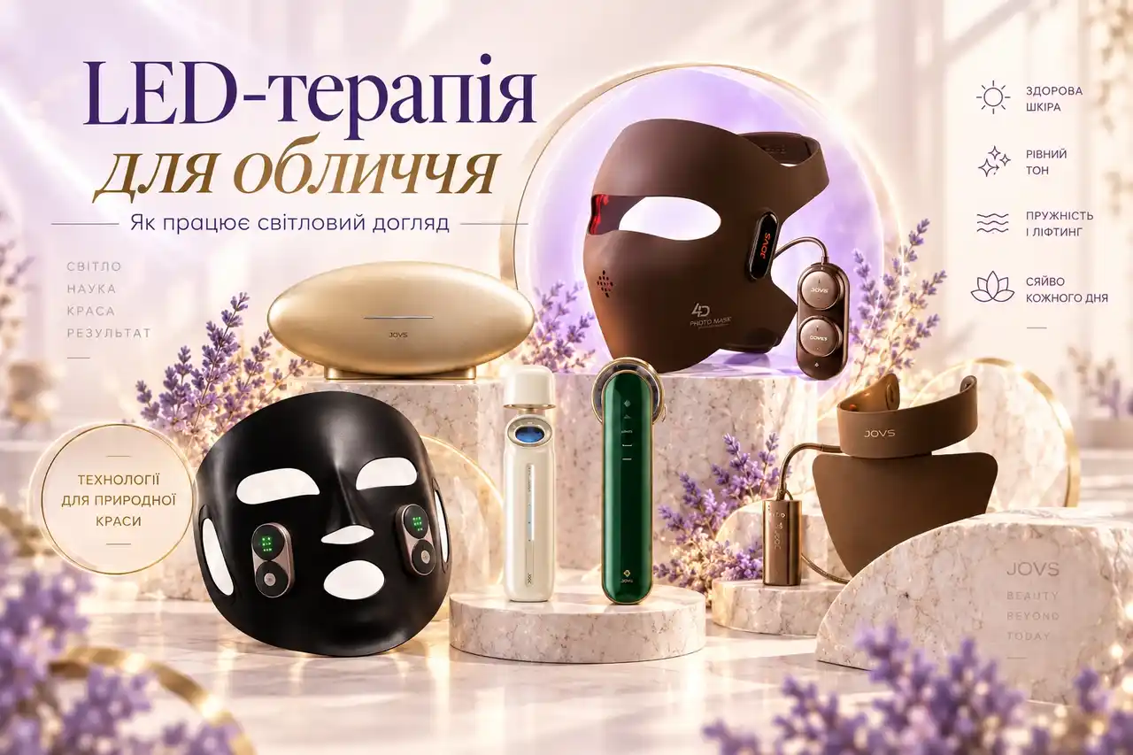 LED-терапія для обличчя: як працює світловий догляд