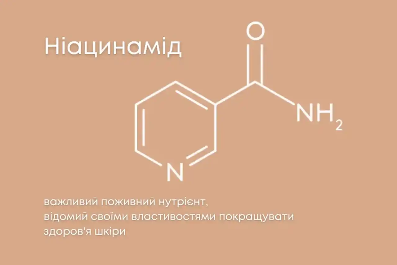 Ніацинамід у косметиці: користь для шкіри, властивості та застосування